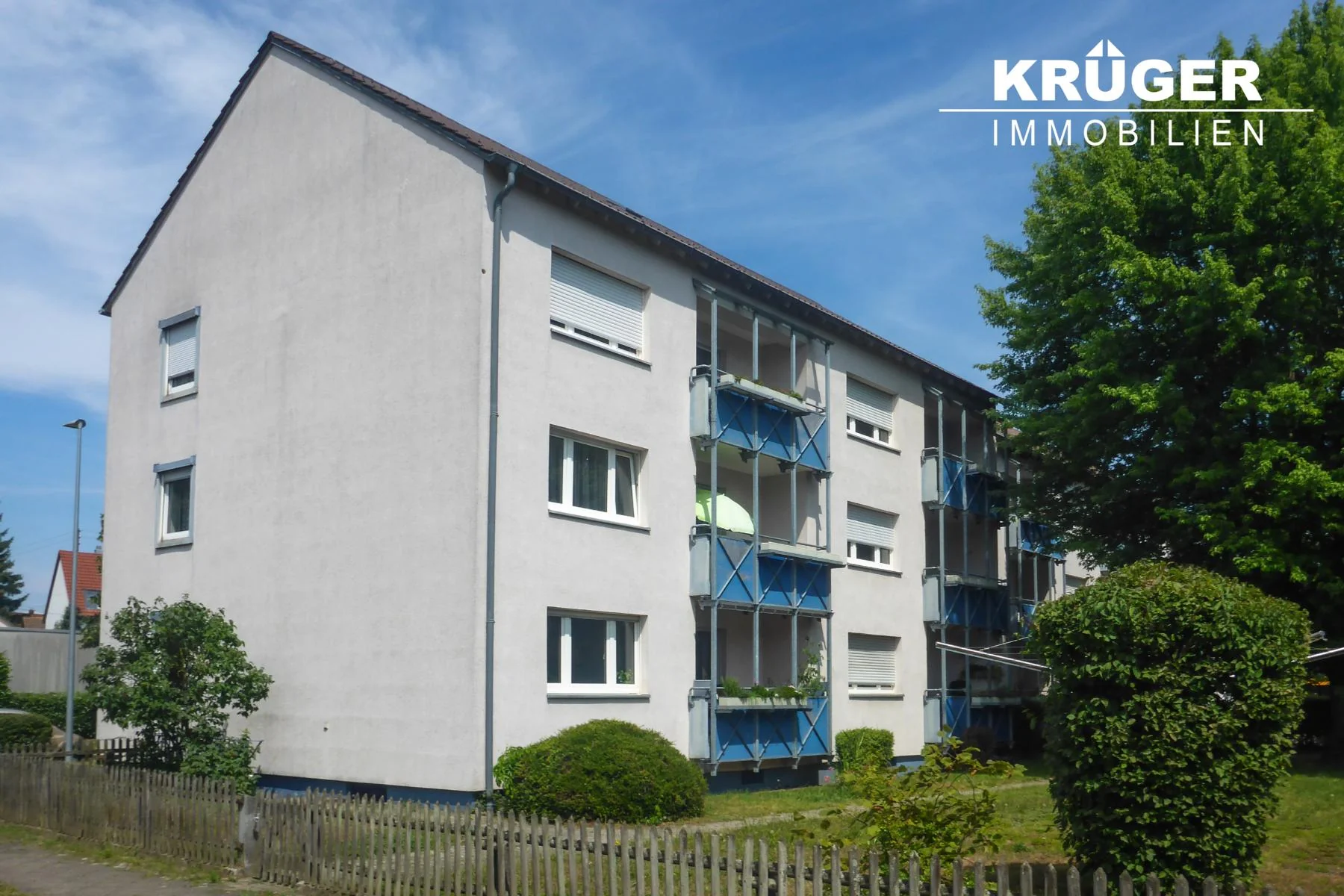 KA-Rüppurr / gepflegte 3-Zi-ETW mit Balkon & Einzelgarage in zentraler Lage / zeitnah frei