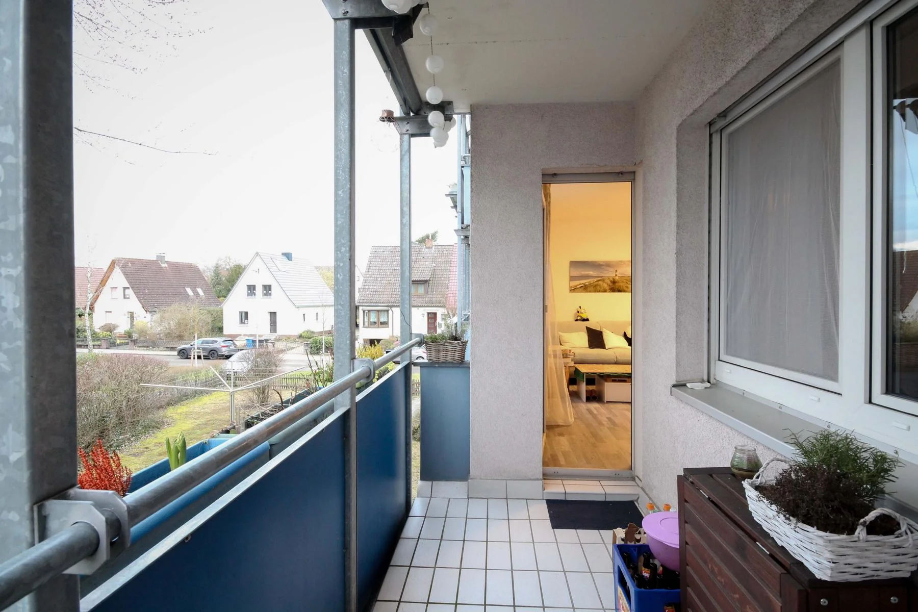 KA-Rüppurr / gepflegte 3-Zi-ETW mit Balkon & Einzelgarage in zentraler Lage / zeitnah frei