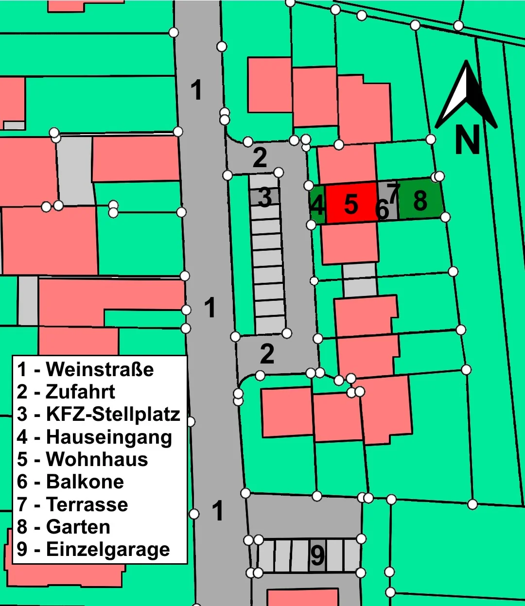 Neustadt/Wstr. - Diedesfeld / familienfreundliches Reihenmittelhaus in naturnaher Wohnlage / bezugsfrei