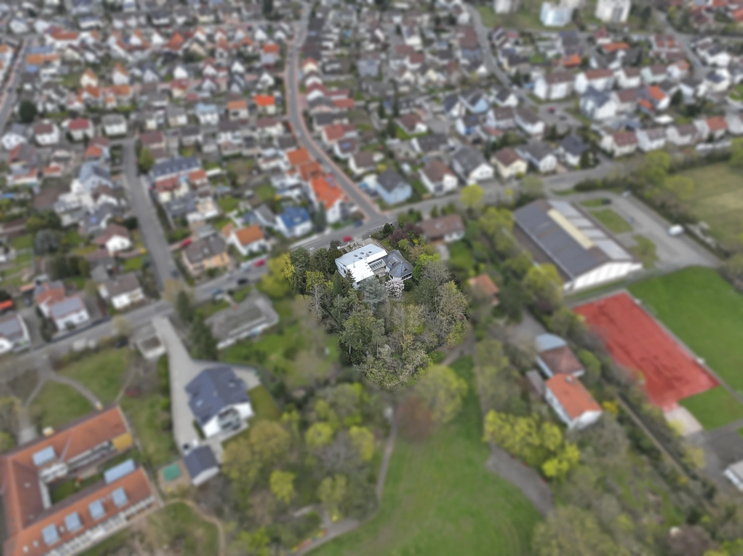 Bellheim / repräsentatives Architektenhaus mit zusätzlicher Gewerbefläche auf weitläufigem Grundstück