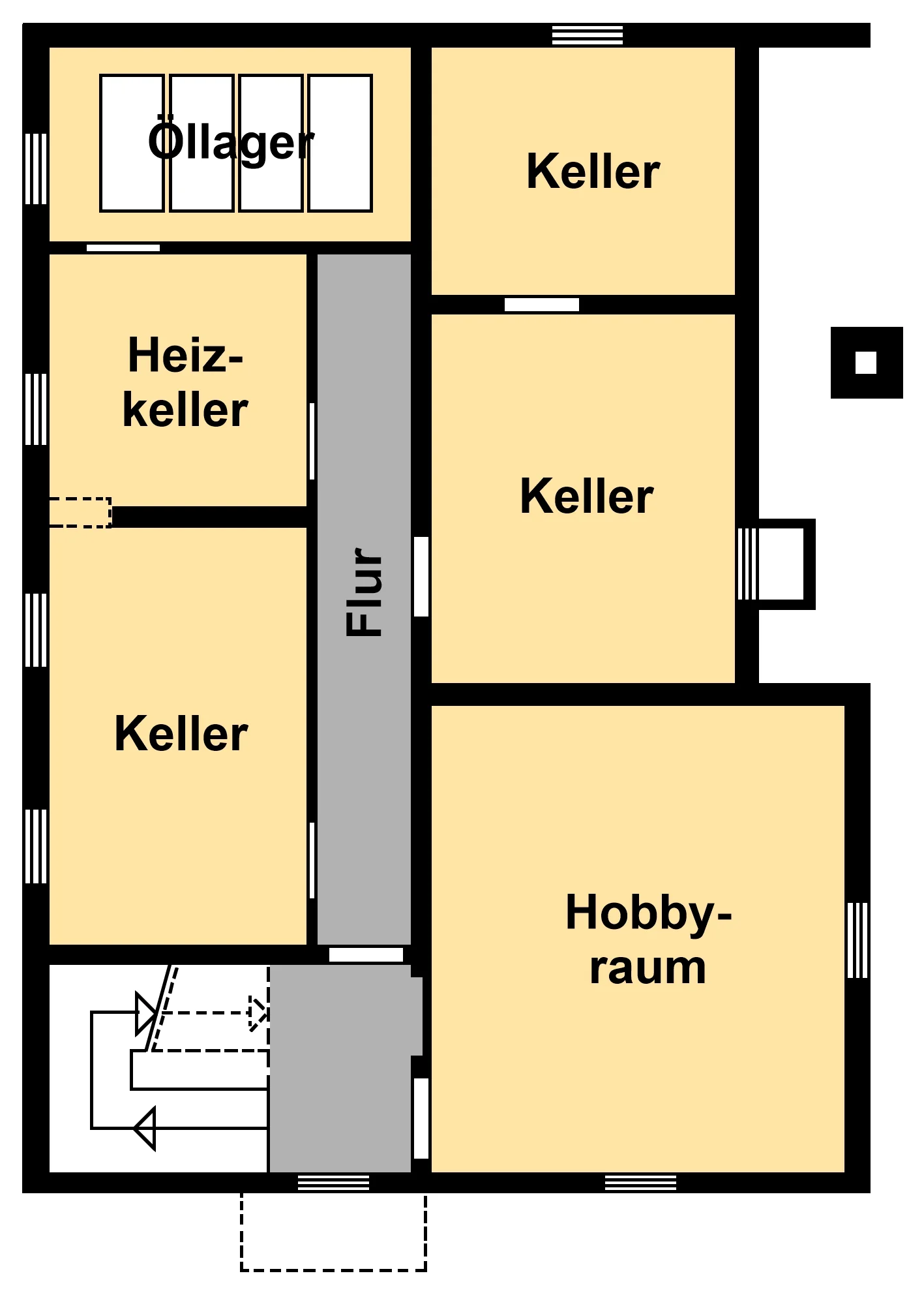 KA-Daxlanden / geräumiges Zweifamilienhaus auf großzügigem Grundstück mit zwei Garagen sowie Ausbaupotential im Speicher /  EG-Whg bezugsfrei