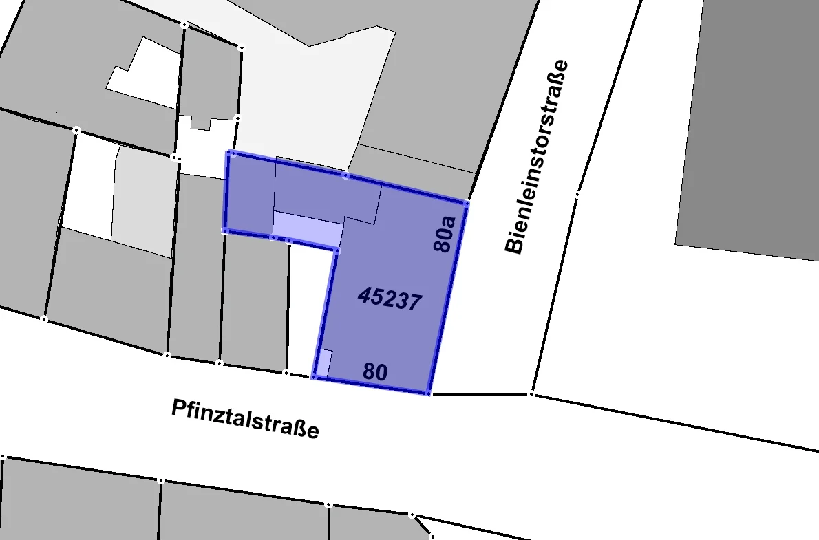 Karlsruhe-Durlach / Gewerbeobjekt mit zwei Einheiten in der Fußgängerzone der Durlacher Altstadt / vermietet