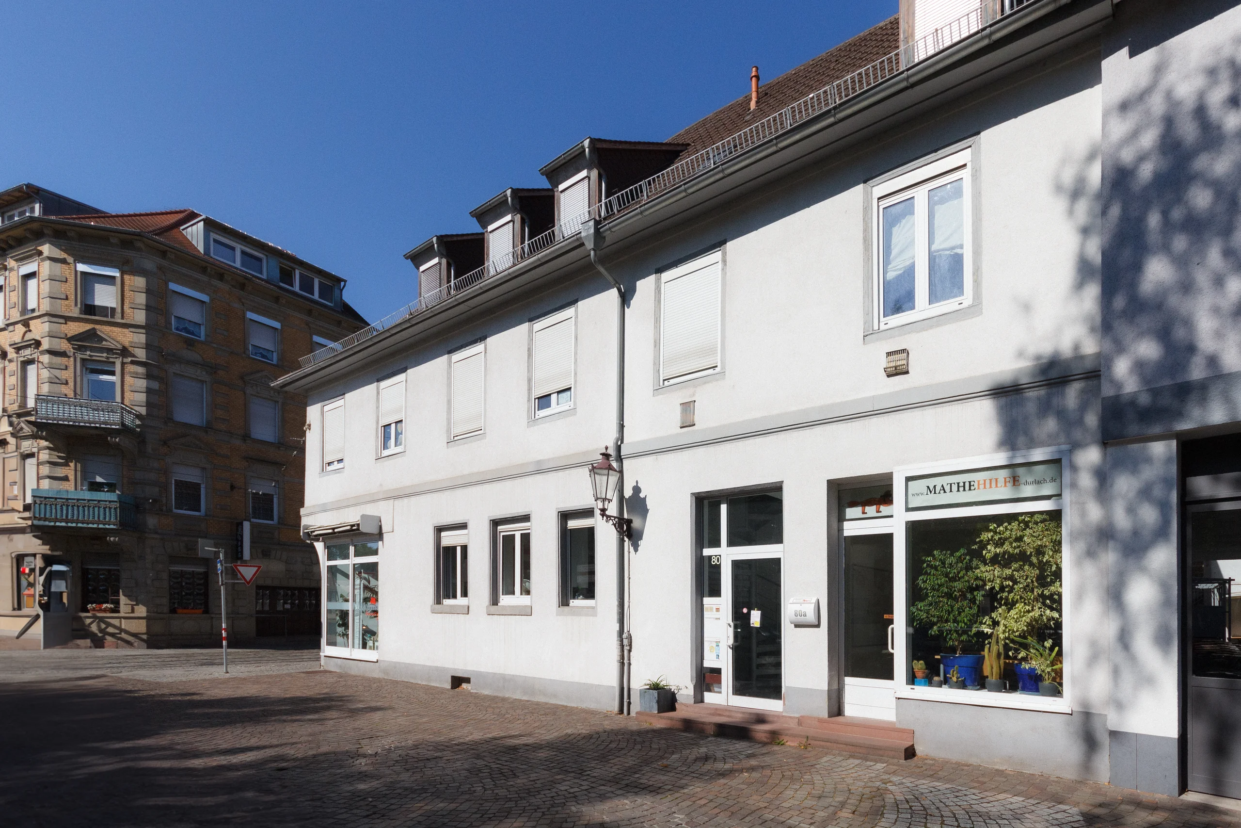 Karlsruhe-Durlach / Gewerbeobjekt mit zwei Einheiten in der Fußgängerzone der Durlacher Altstadt / vermietet