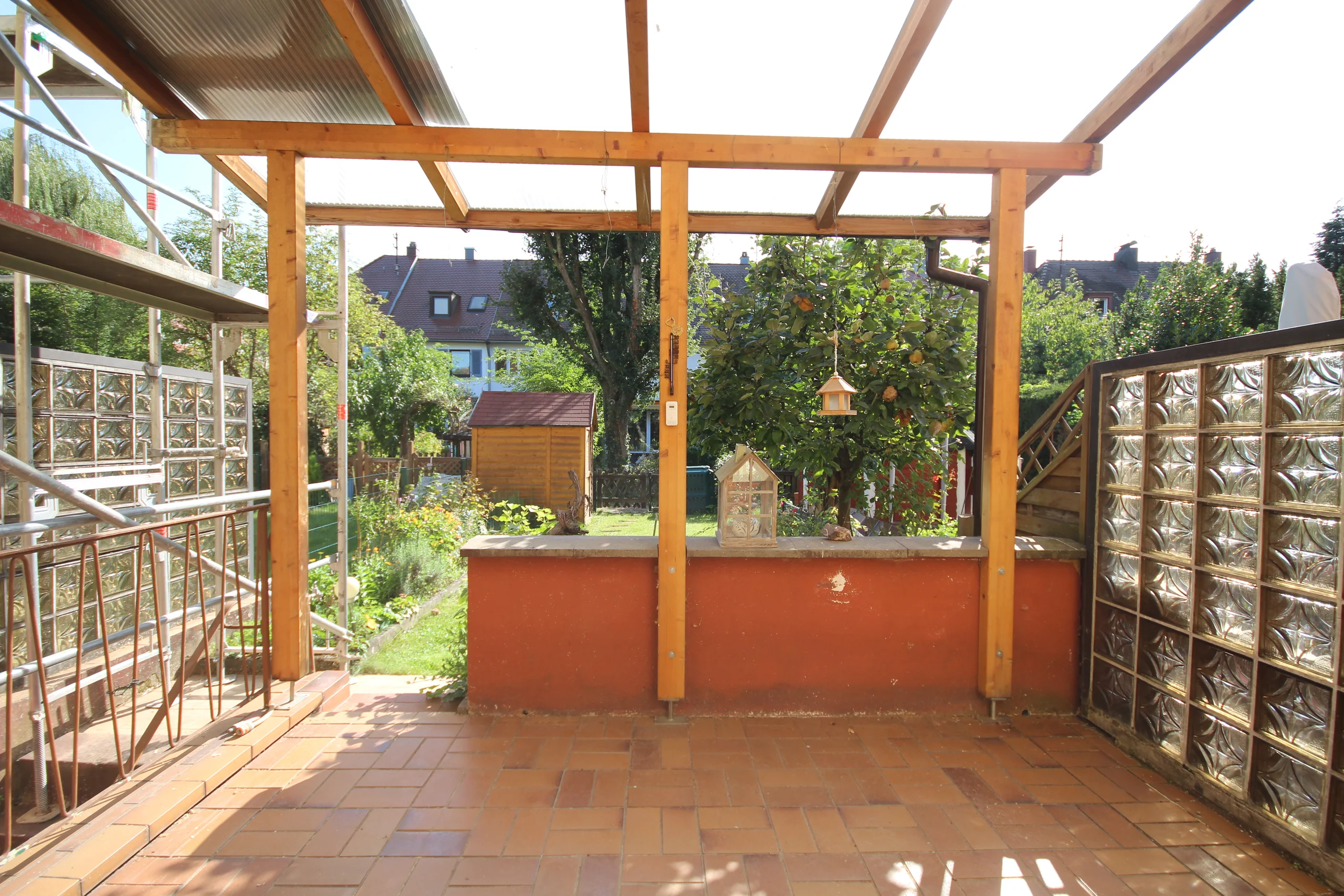 Karlsruhe-Durlach / Dornwaldsiedlung / familienfreundliches Reihenhaus mit Garten auf Erbpachtgrundstück / sofort frei
