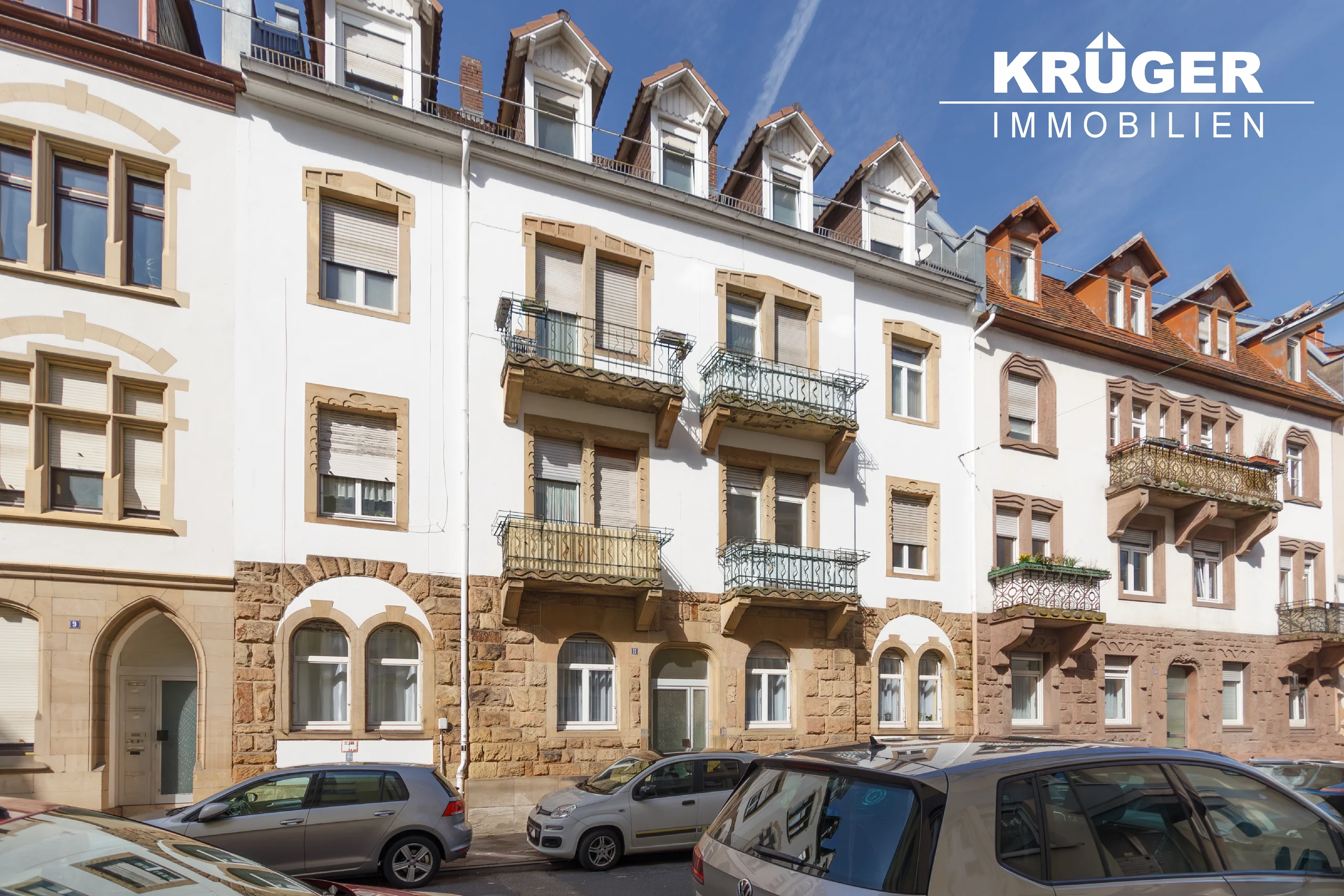 KA-Durlach / stilvolles & sanierungsbedürftiges Mehrfamilienhaus mit vielfältigem Potential & Ausbaureserven in zentraler Lage / 3 Wohnungen frei