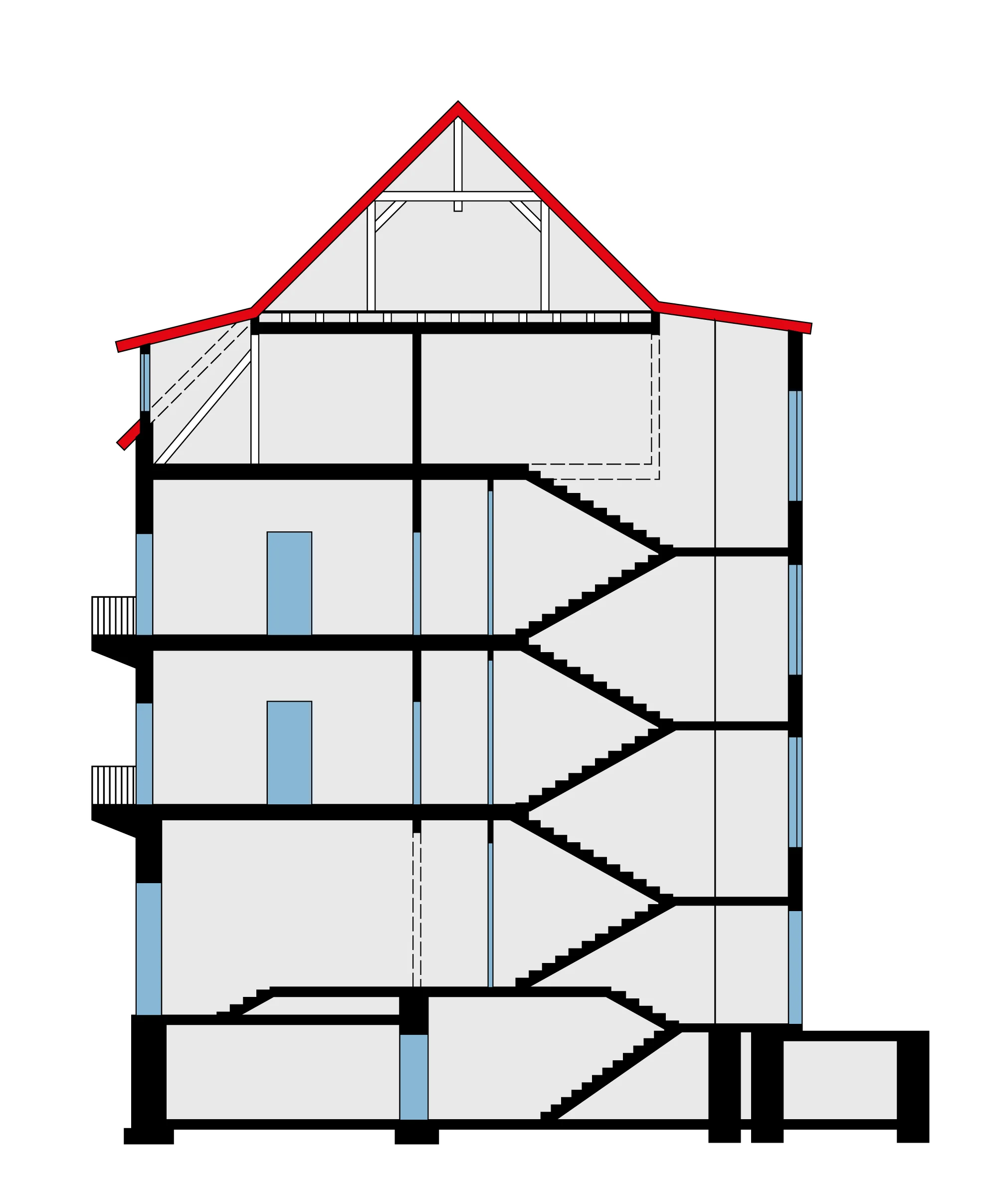 KA-Durlach / stilvolles & sanierungsbedürftiges Mehrfamilienhaus mit vielfältigem Potential & Ausbaureserven in zentraler Lage / 3 Wohnungen frei
