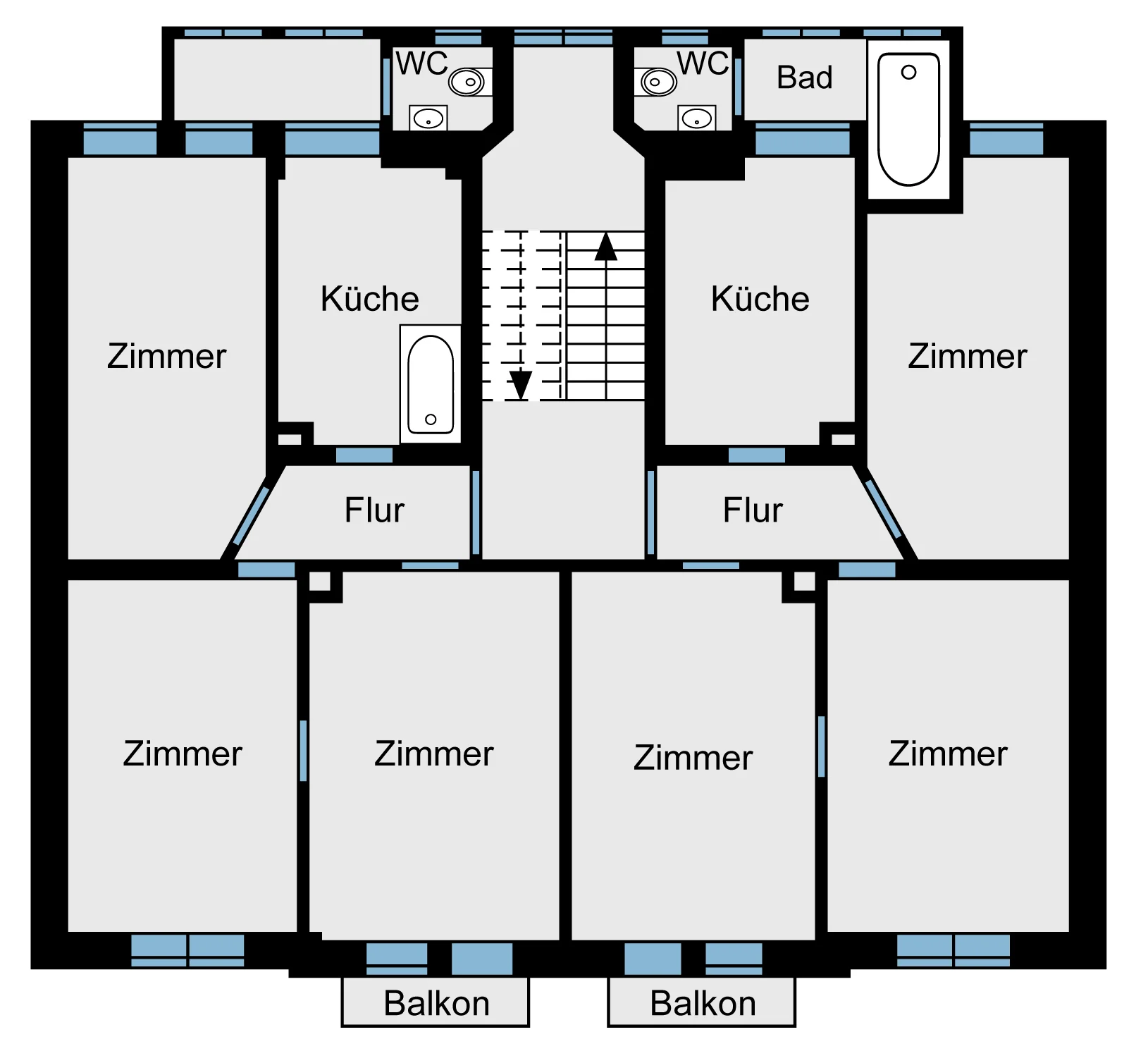 KA-Durlach / stilvolles & sanierungsbedürftiges Mehrfamilienhaus mit vielfältigem Potential & Ausbaureserven in zentraler Lage / 3 Wohnungen frei
