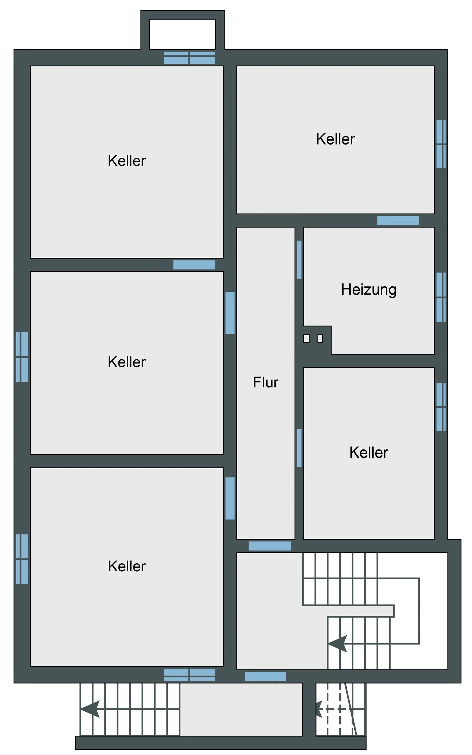 KA-Wolfartsweier / Mehrfamilienhaus mit drei Wohnungen, Doppelgarage und Garten / 2 Wohnungen frei