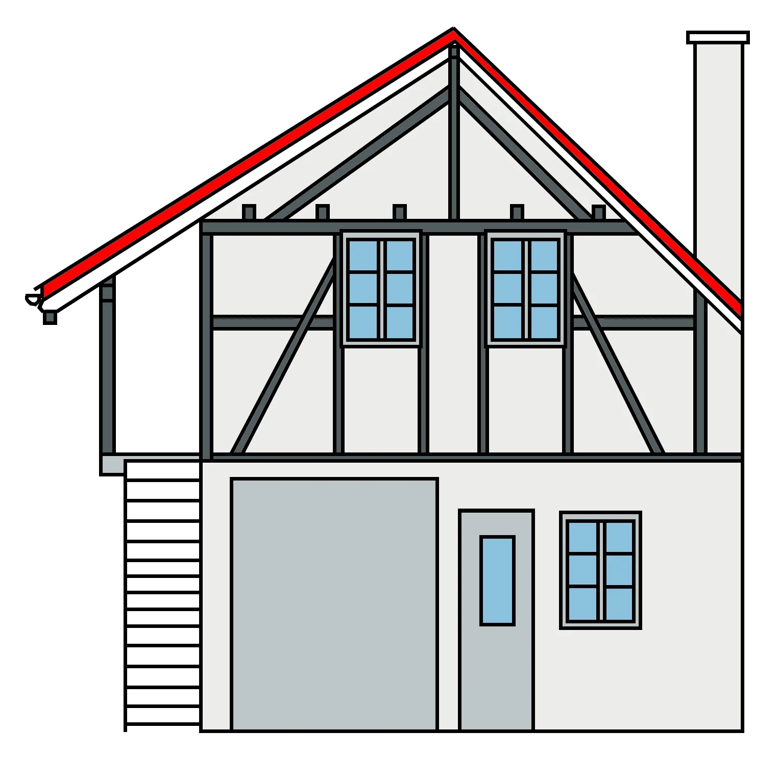 KA Durlach-Aue / sanierungsbedürftiges MFH mit Rückgebäude, Garage und Garten / zeitnah freiwerdend