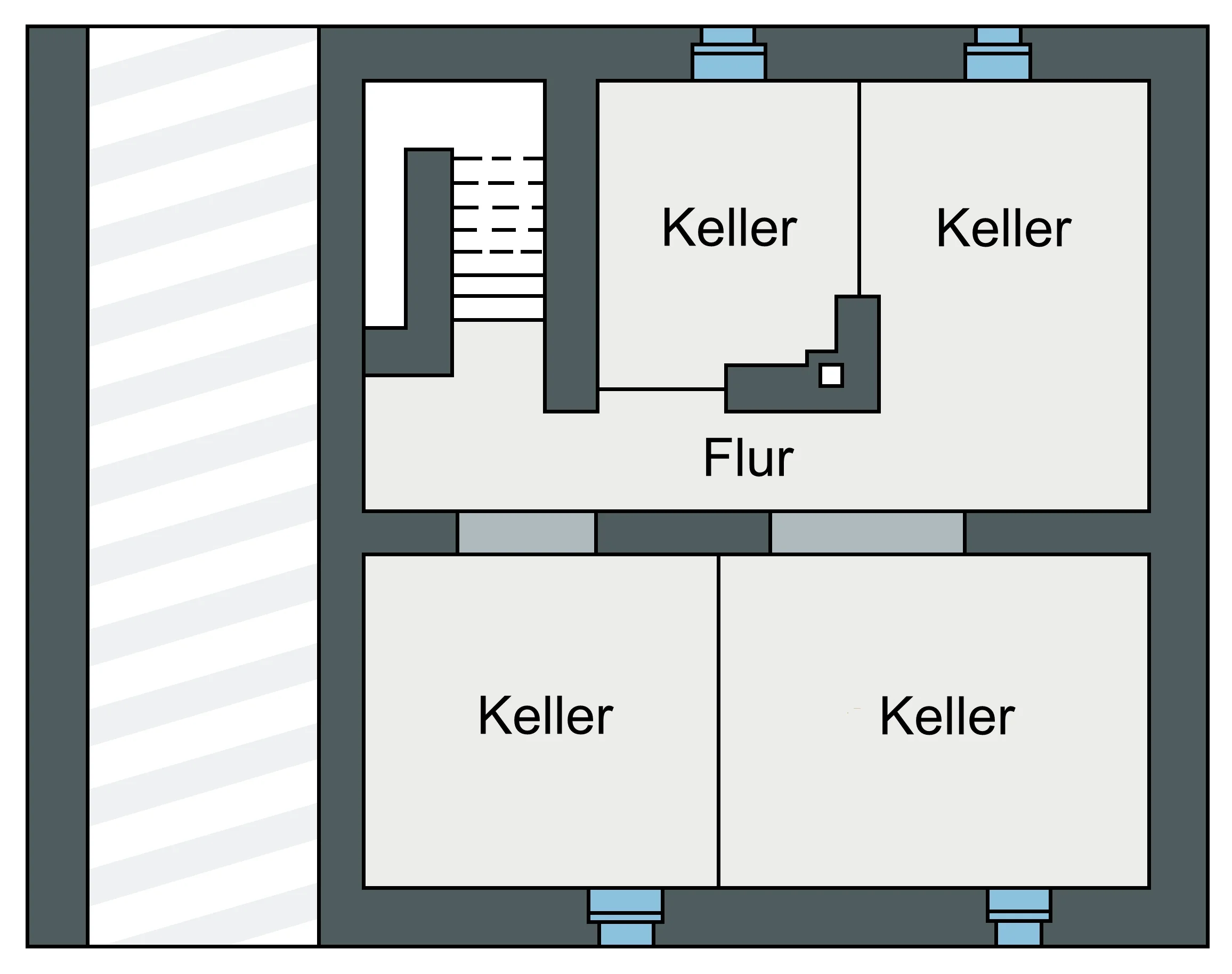 KA Durlach-Aue / sanierungsbedürftiges MFH mit Rückgebäude, Garage und Garten / zeitnah freiwerdend