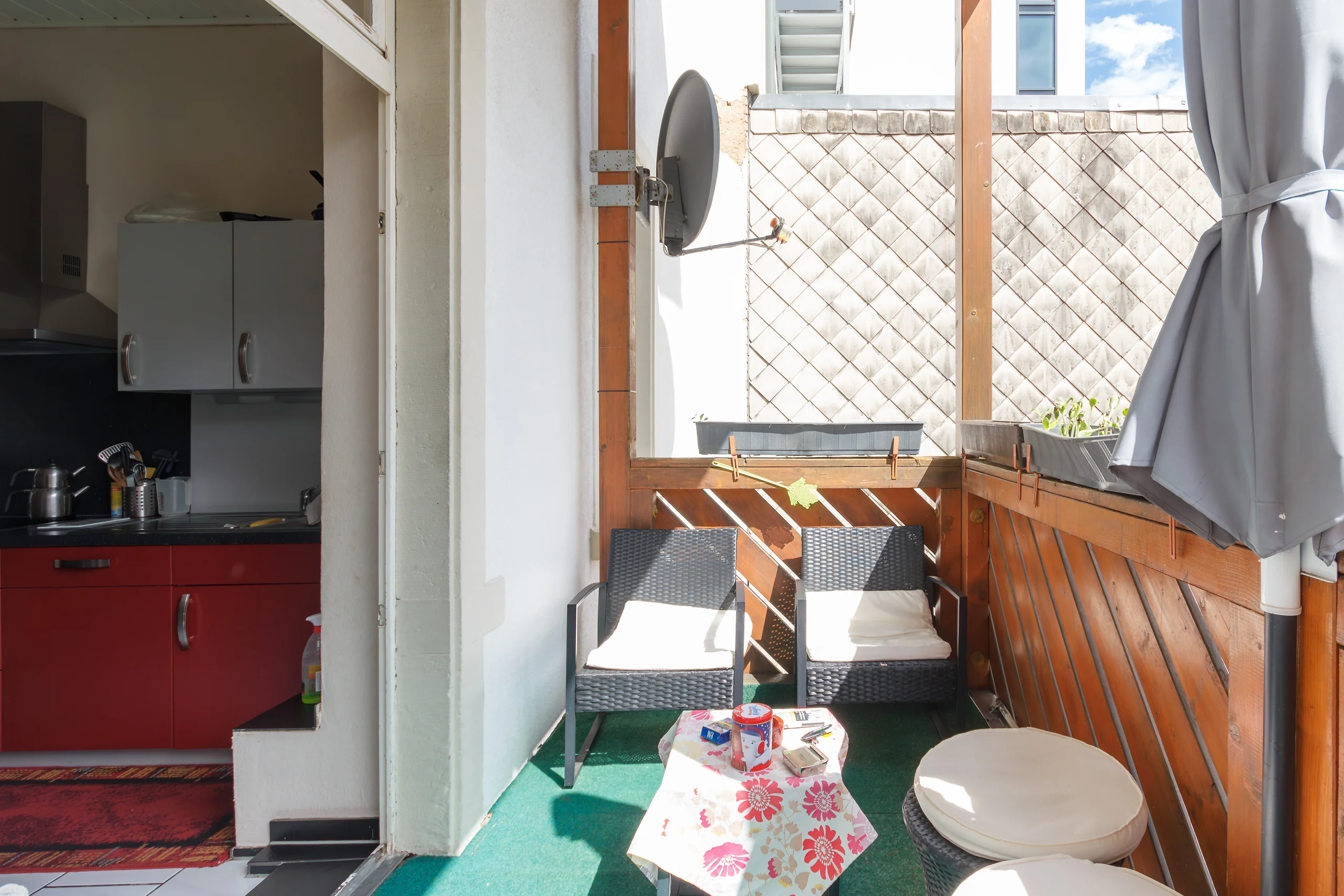 Karlsruhe-Durlach / gemütliche 3-Zi-Whg im 1. OG mit Balkon / vermietet