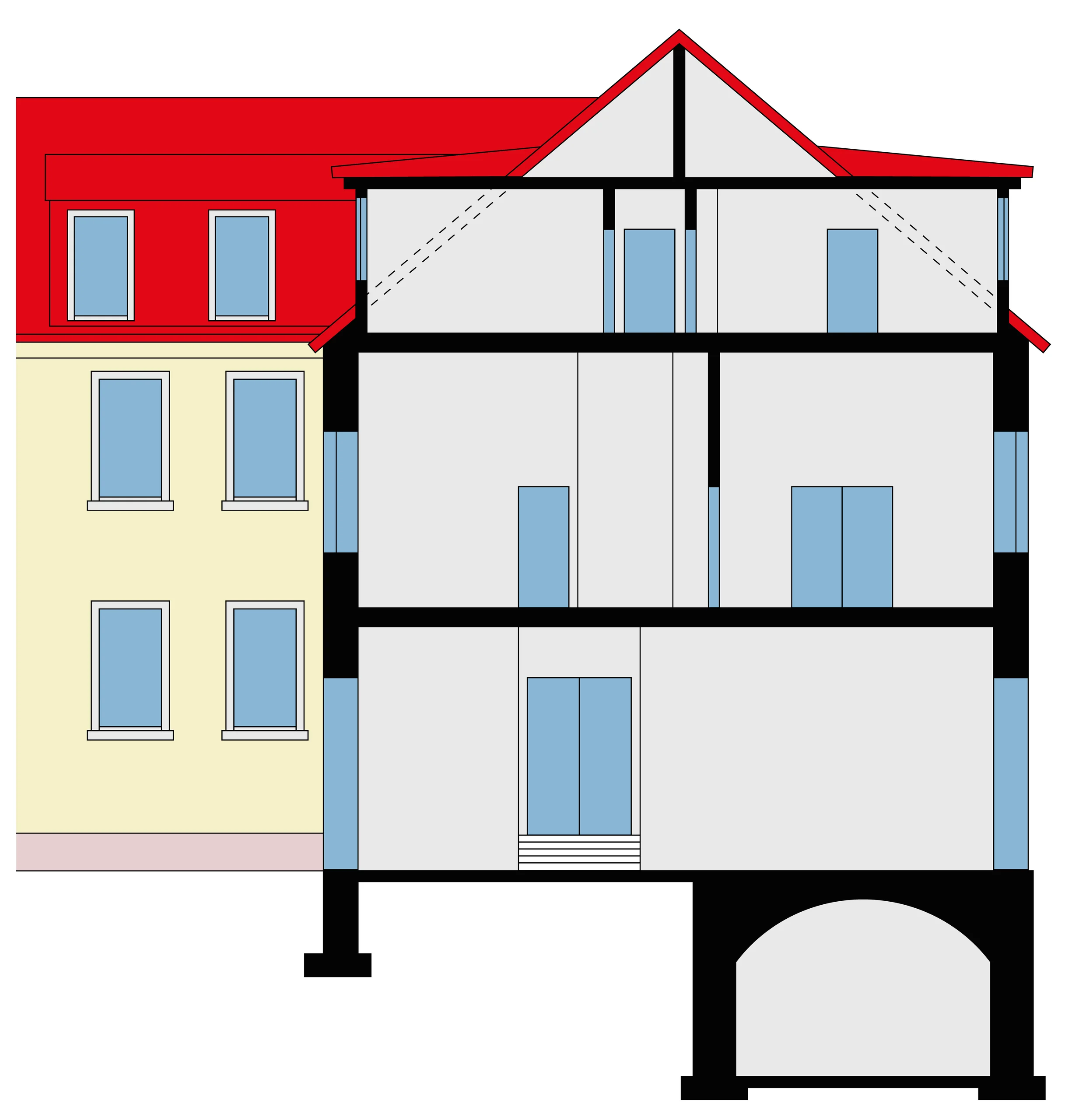 Stilvolles Mehrfamilienhaus mit sechs Einheiten in unmittelbarer Nähe zum Karlsruher Schloss / KA-Innenstadt-West