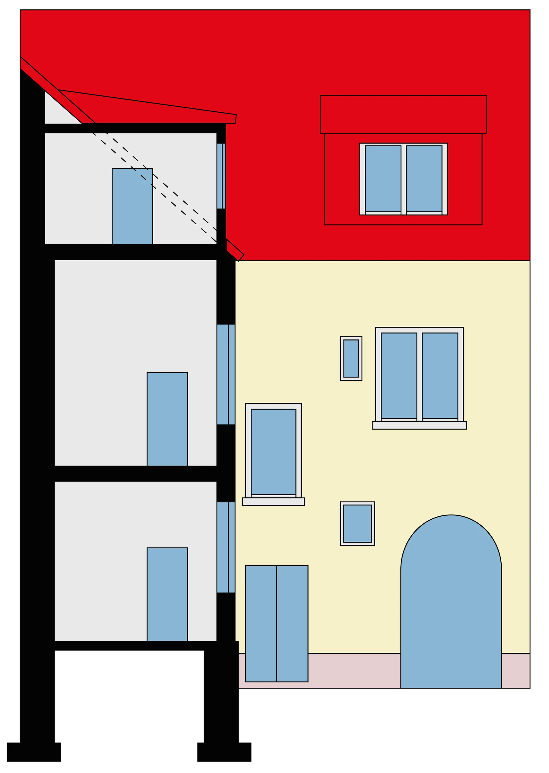 Stilvolles Mehrfamilienhaus mit sechs Einheiten in unmittelbarer Nähe zum Karlsruher Schloss / KA-Innenstadt-West