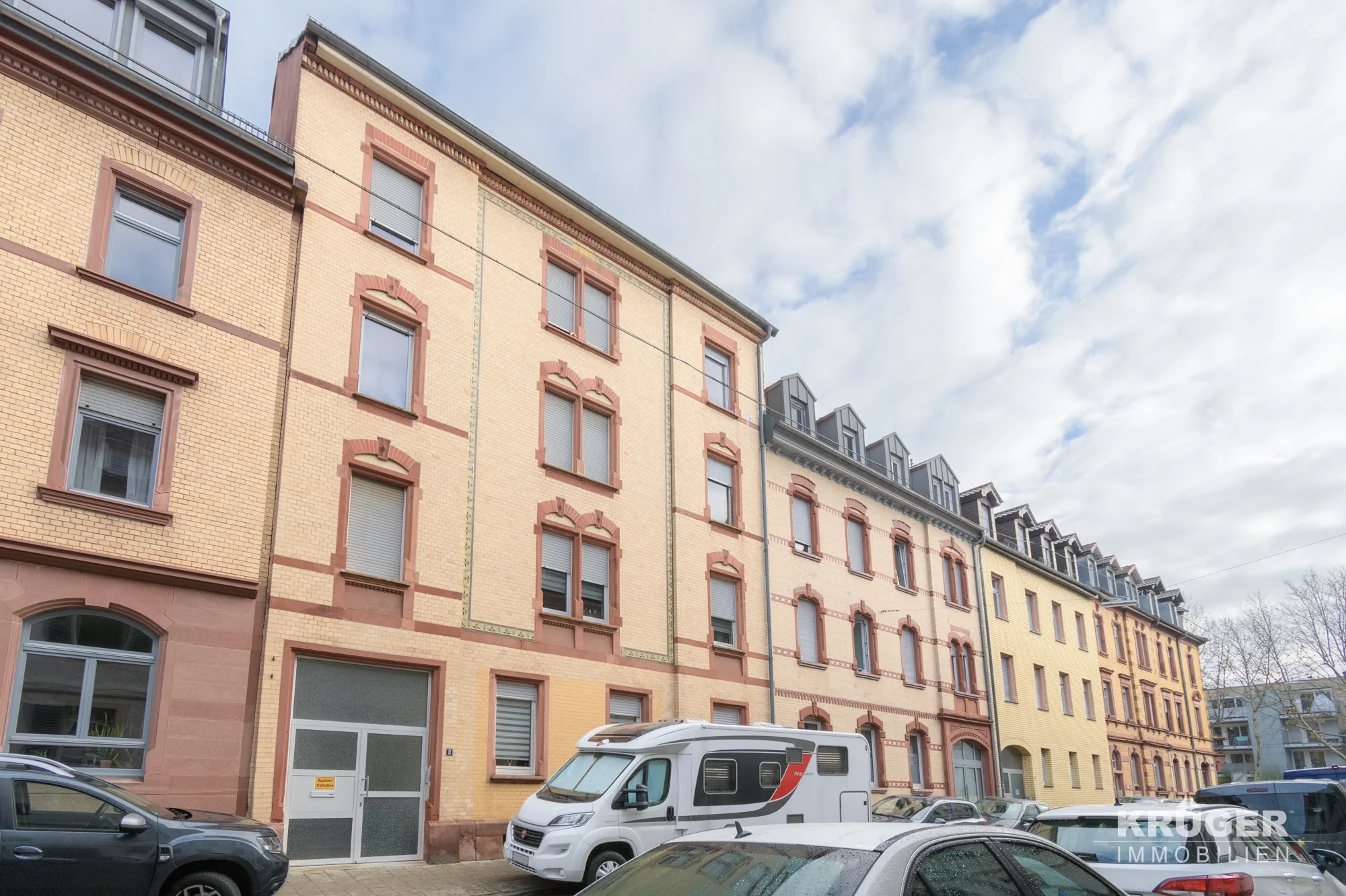 KA-Durlach in Bahnhofsnähe / helle 1-Zi-Altbau-Whg mit EBK / vermietet