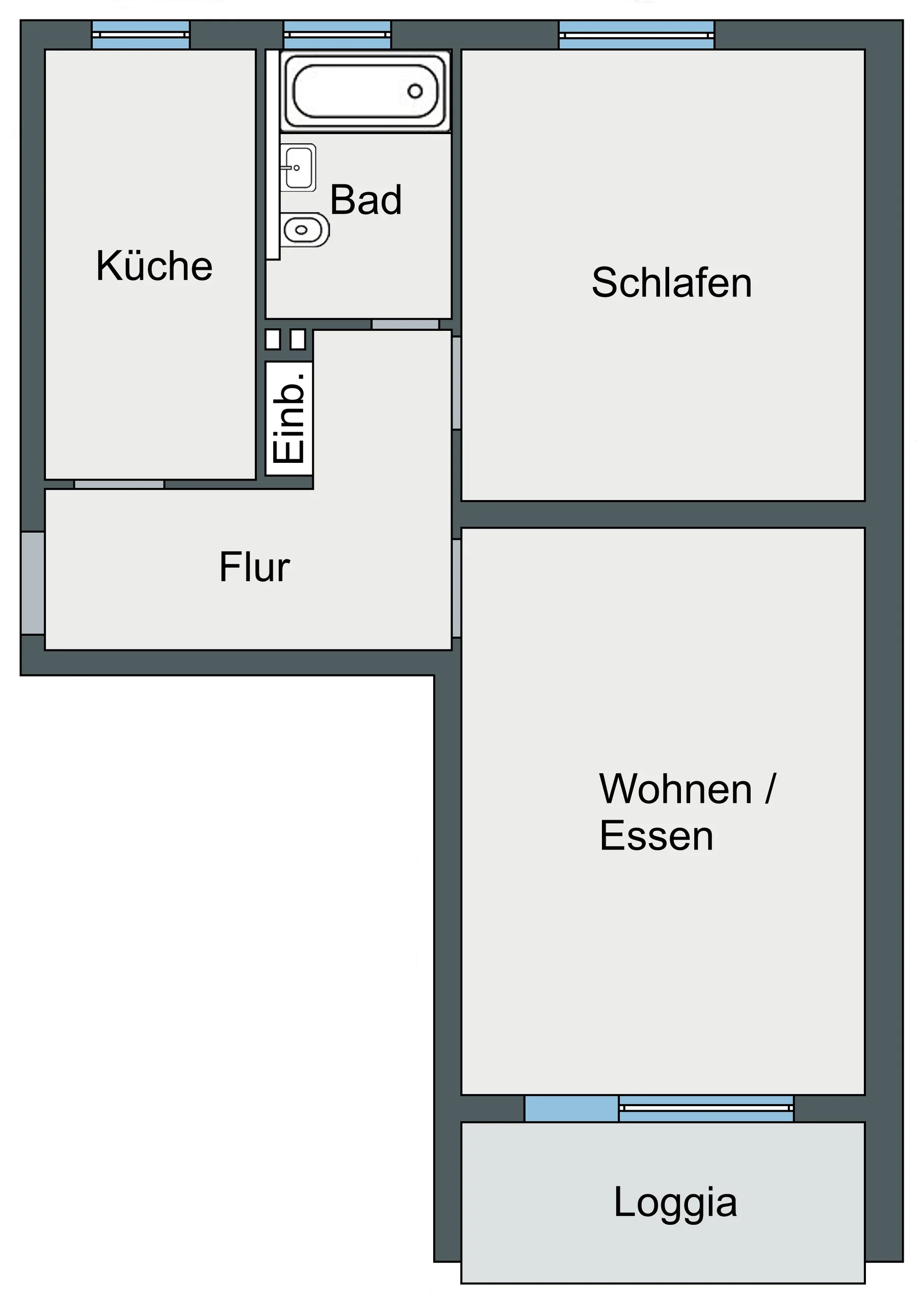 KA-Oststadt / gemütliche 2-Zi-Whg mit Balkon, EBK, Aufzug und KFZ-Stellplatz auf Erbpachtgrundstück / vermietet
