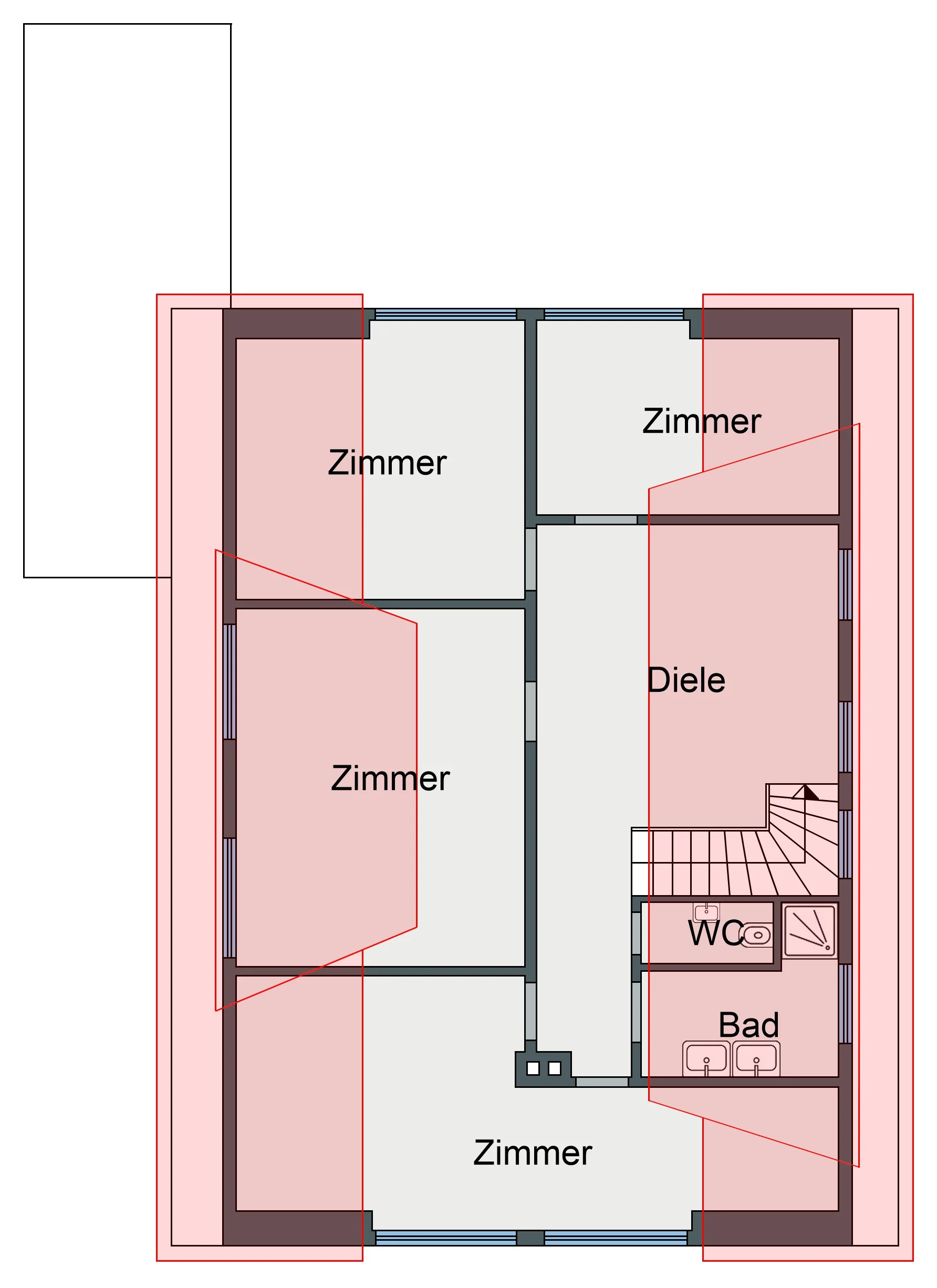 Ettlingen-Bruchhausen / geräumiges Einfamilienhaus mit Garten, Garage, Hobbyraum & Büroräumen