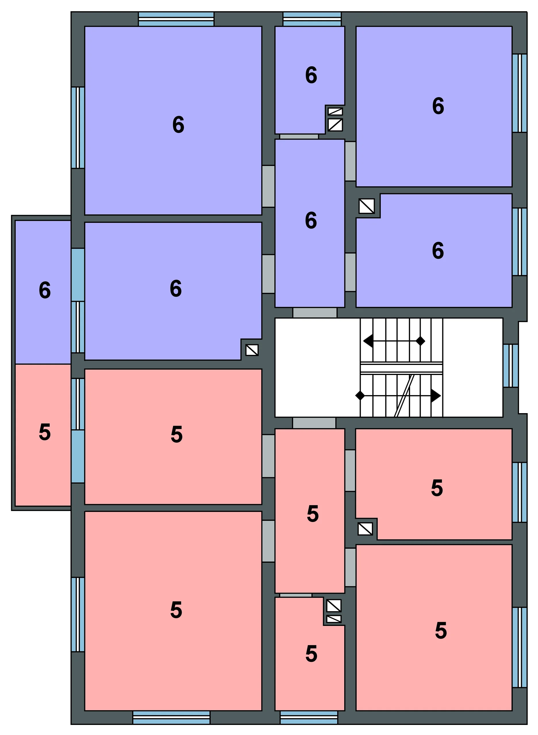 Rastatt / Mehrfamilienhaus mit 8 Wohneinheiten in Bahnhofsnähe / 1 Wohnung frei
