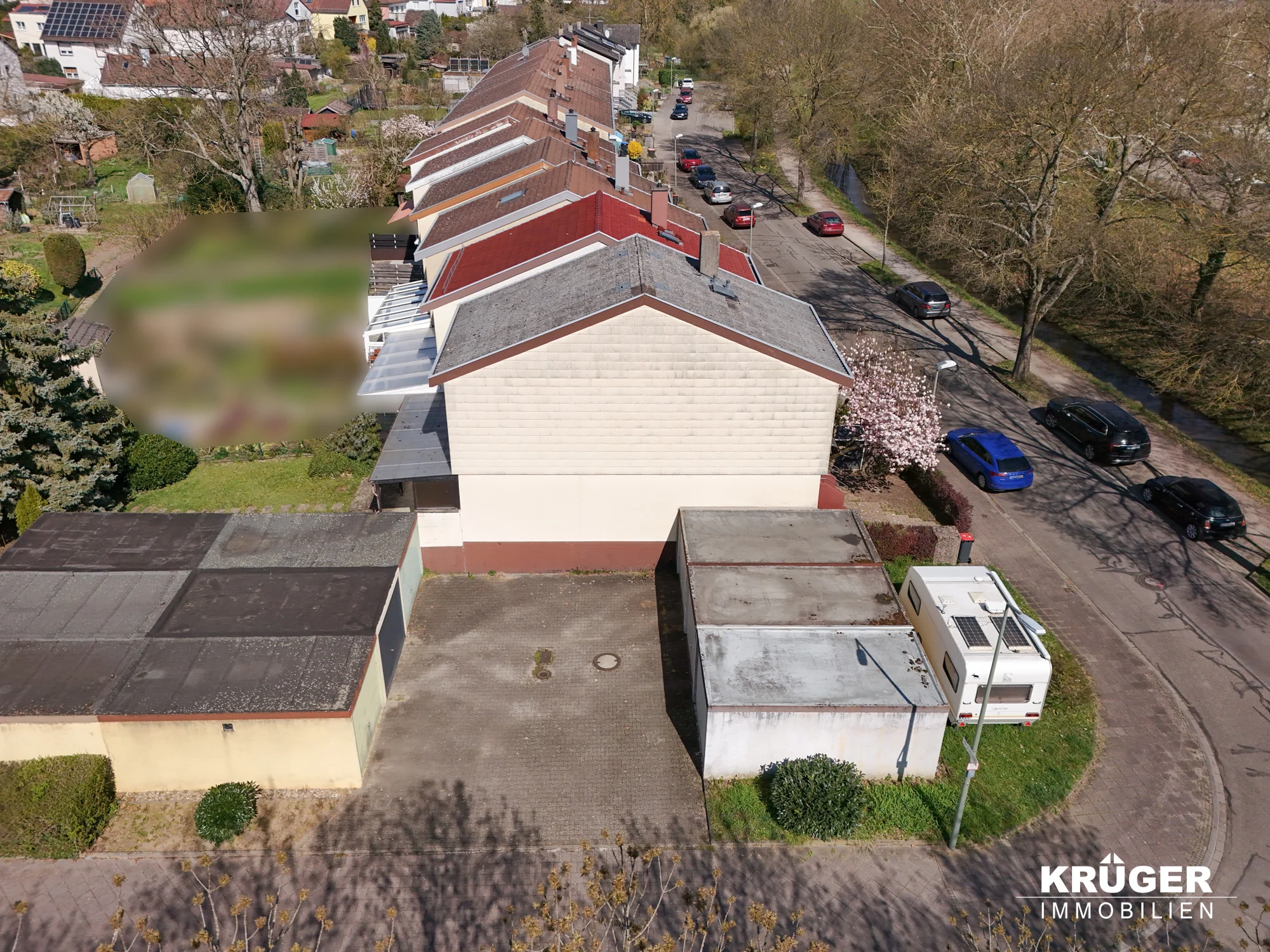 Karlsruhe-Hagsfeld / familienfreundliches Reiheneckhaus mit Terrasse, Garten & Einzelgarage / sofort bezugsfrei