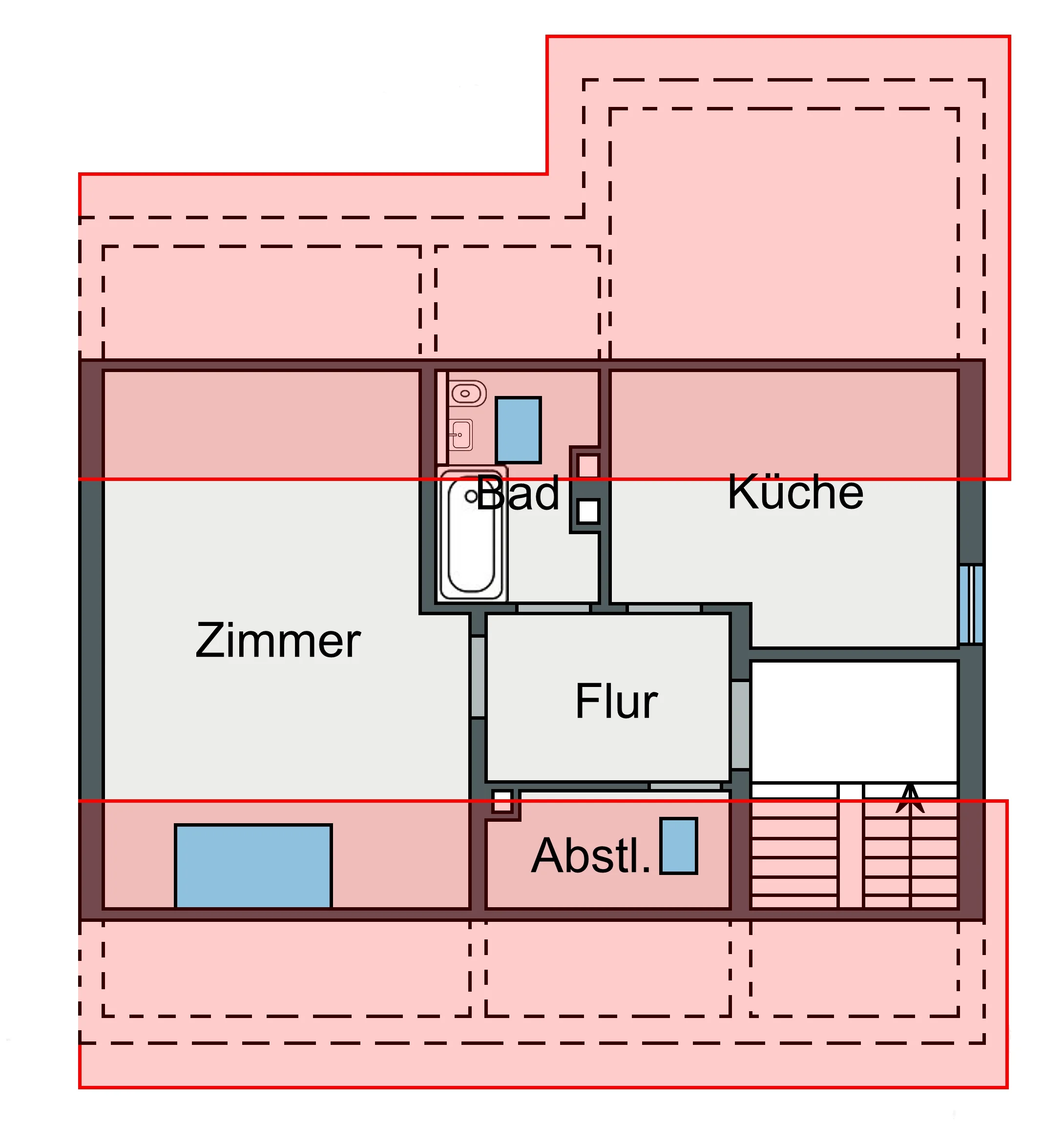 Karlsruhe-Durlach | Gepflegtes Mehrfamilienhaus mit drei Wohneinheiten (EG frei & DG freiwerdend), Doppelgarage und großem Gartengrundstück