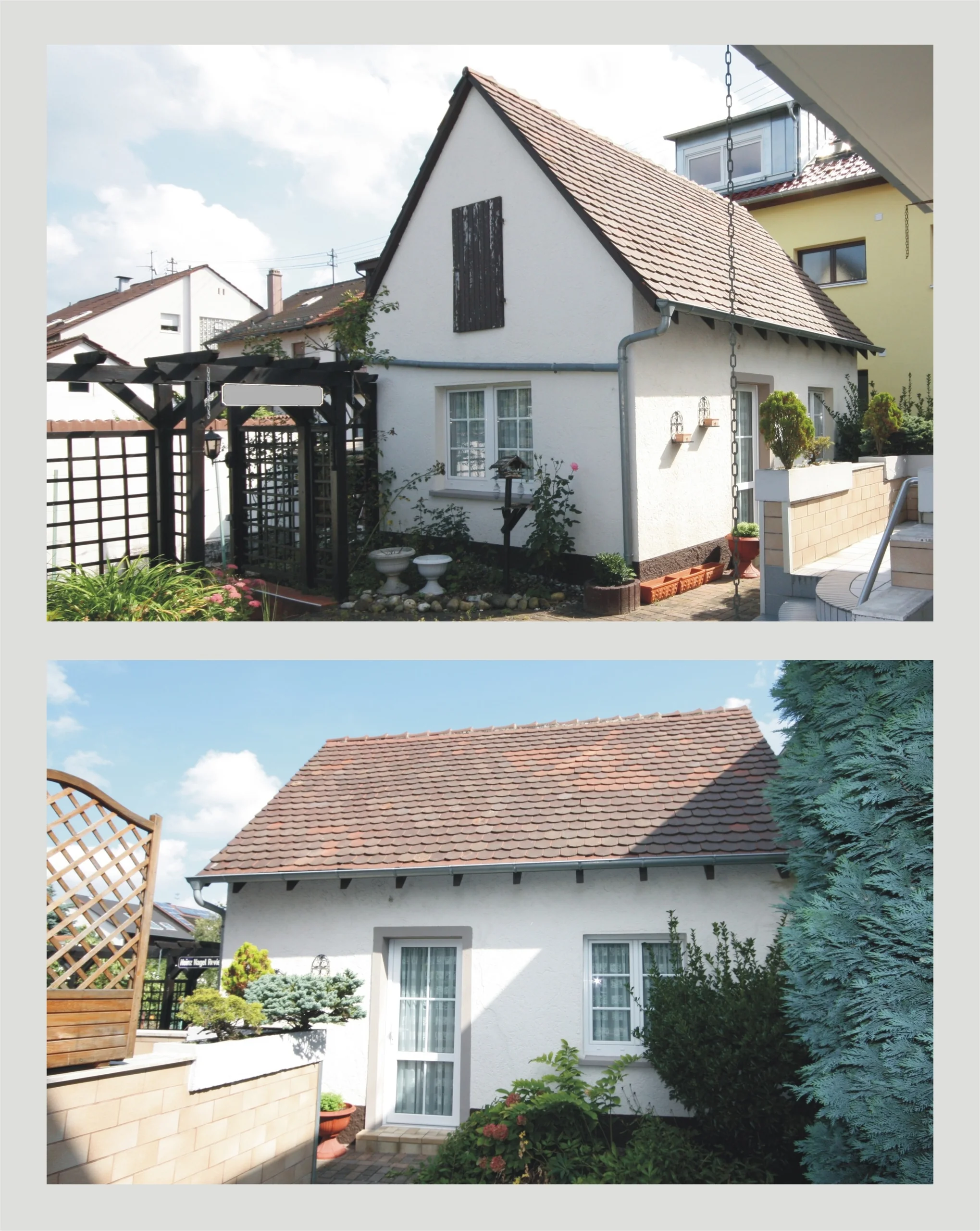 1-Familienhaus mit Nebengebäude, Garage und schönem Garten in angenehmer Wohnlage von KA-Neureut