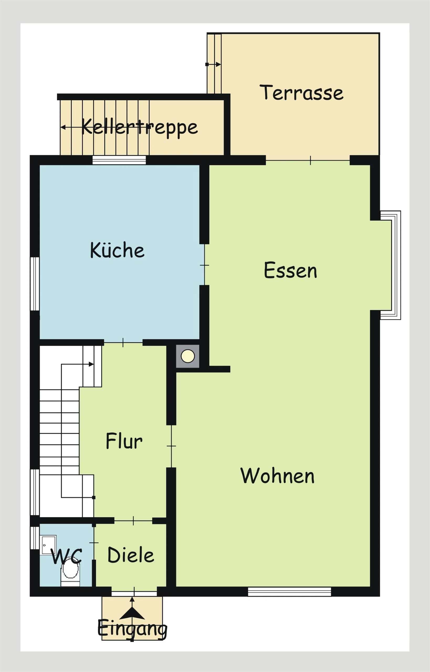 1-Familienhaus mit Nebengebäude, Garage und schönem Garten in angenehmer Wohnlage von KA-Neureut