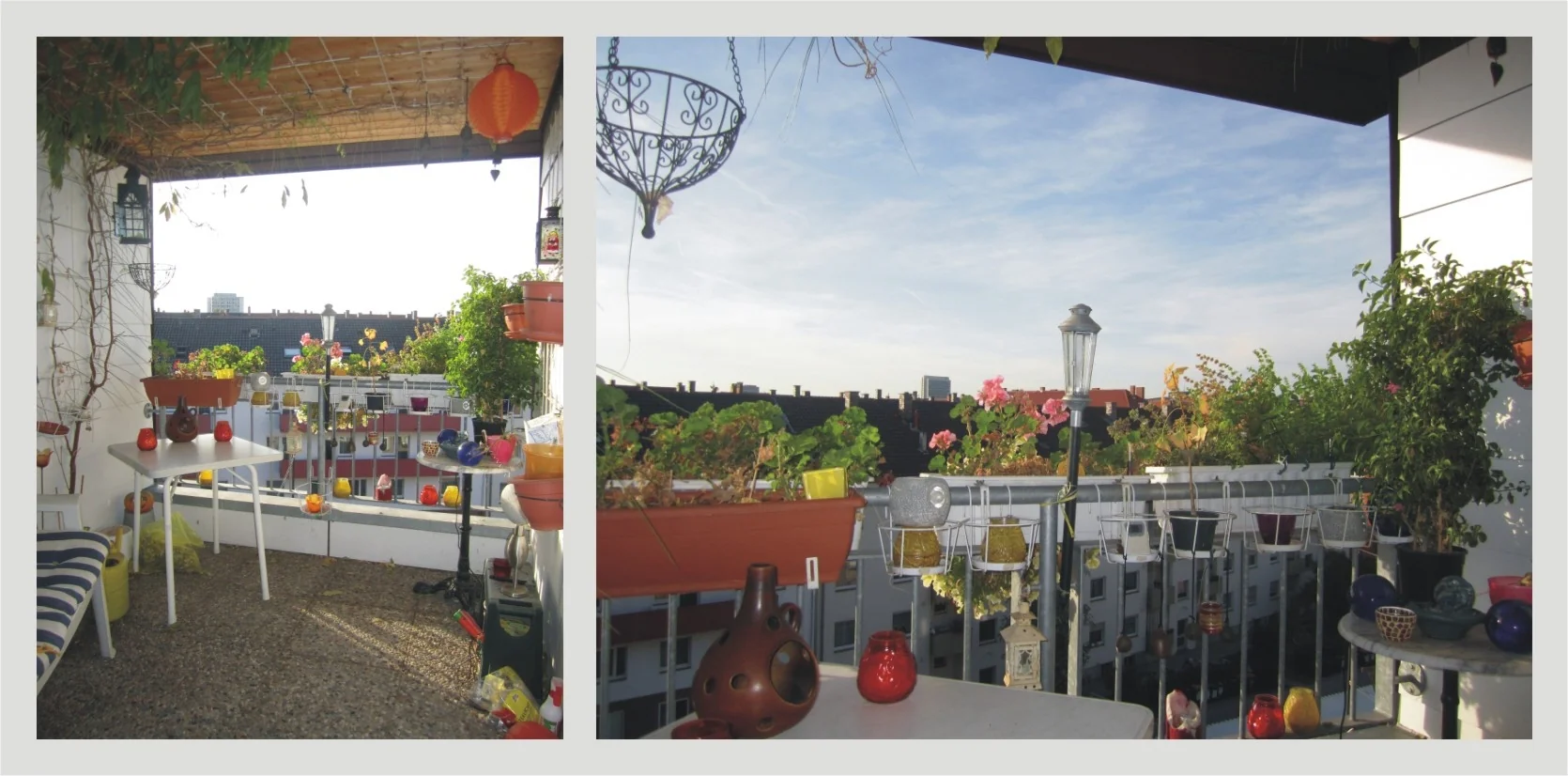 KA-Südweststadt / außergewöhliche & helle DG-Maisonette-Whg mit 2 Dachbalkonen, Garage, Einbauküche, Einbaumöbeln, 2 Kellerräumen und vieles mehr!