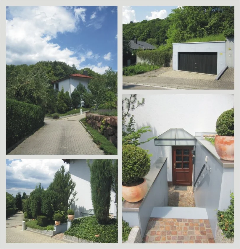 Karlsruhe-Durlach-Guggelensberg / Gepflegtes 1-Familienhaus mit Einliegerwohnung auf tollem Eckgrundstück in einzigartiger, naturnaher und ruhiger Hangwohnlage - direkt angrenzend an den Wald des Durl