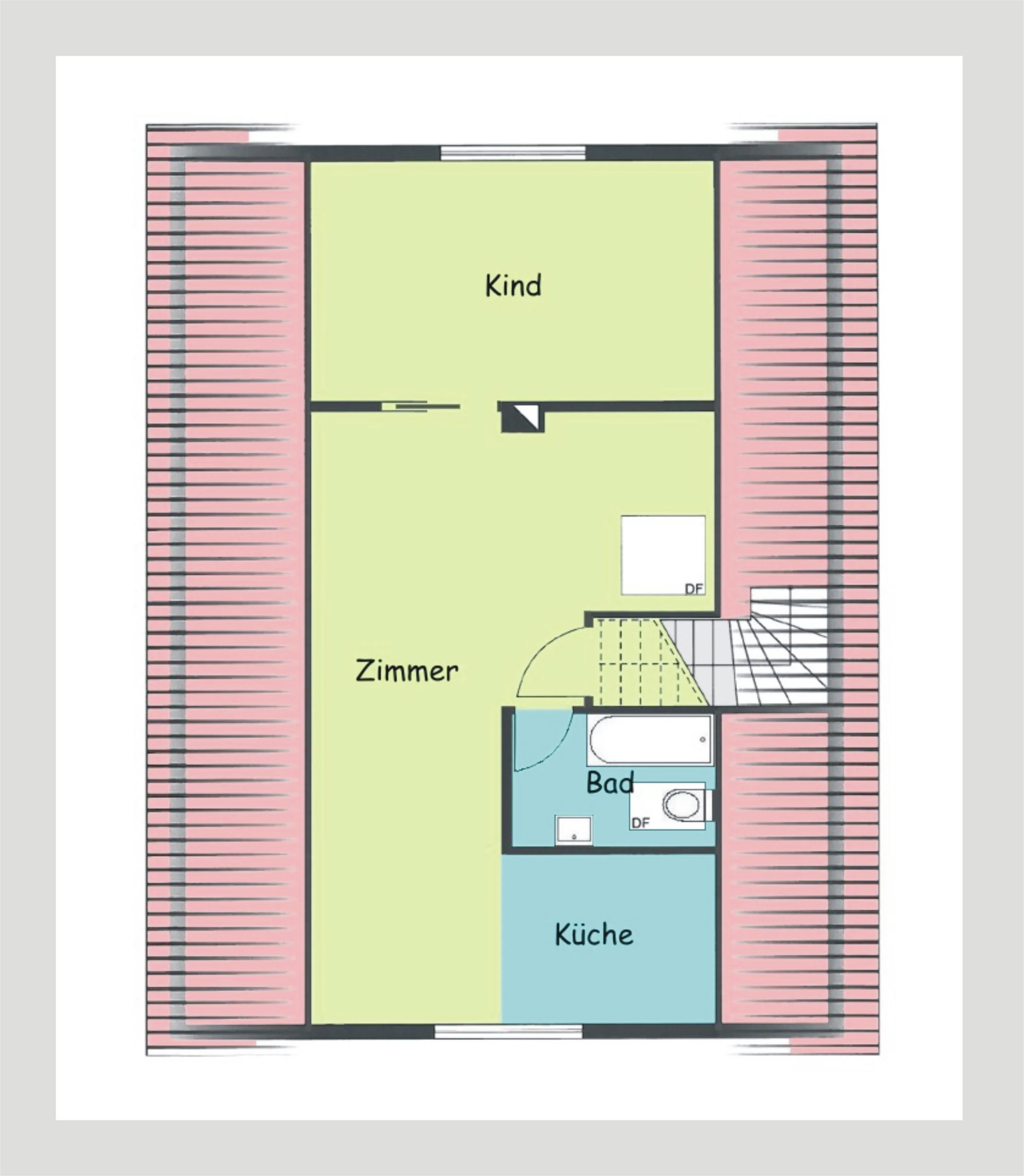 KA-Grünwettersbach / gepflegtes 1-Familienhaus mit integrierter Garage auf gut geschnittenem Eckgrundstück in schöner Hanglage