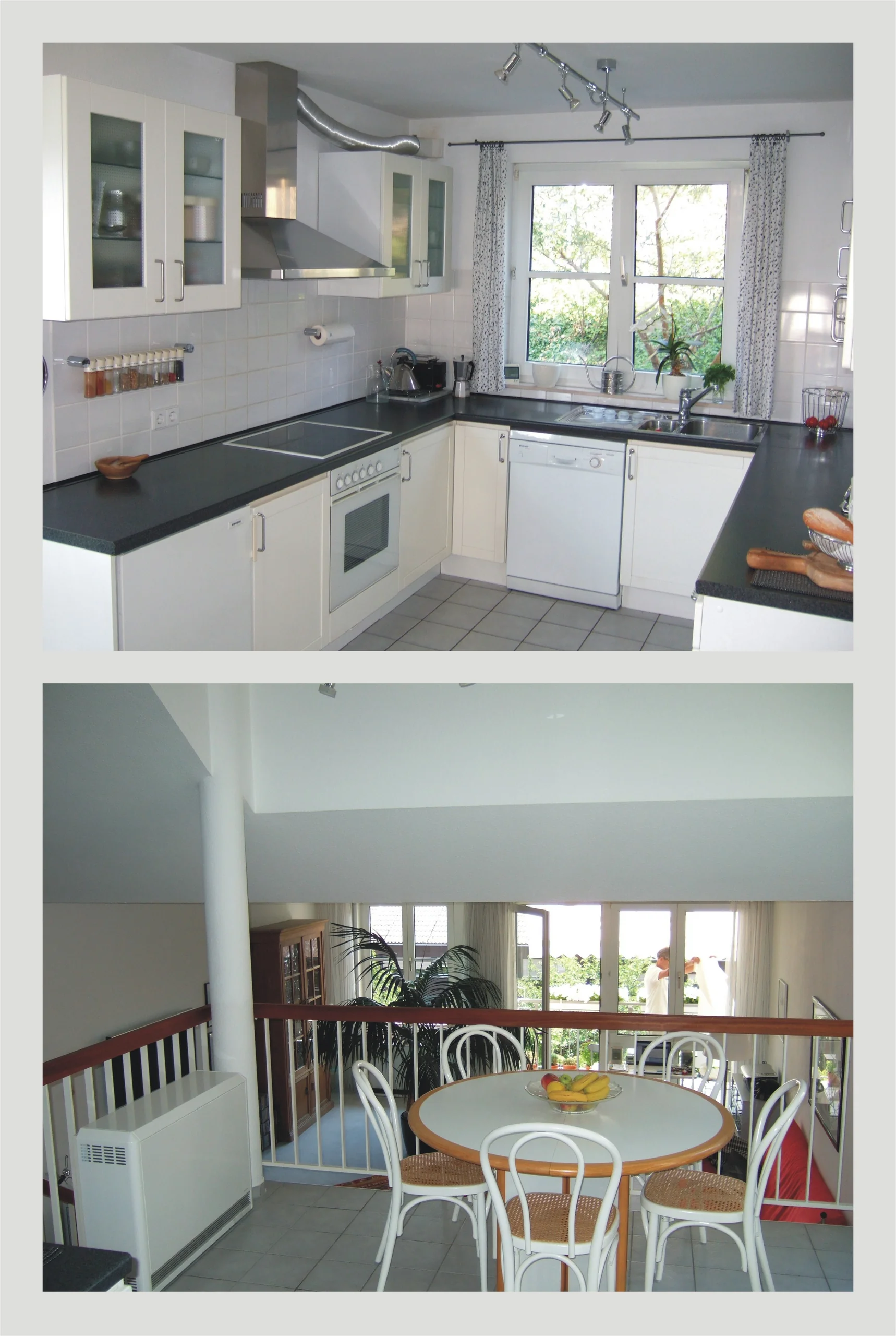 Karlsruhe-Grötzingen / Helle 3-Zi-Maisonette-Wohnung mit Balkon, Terrasse, Duplex-Parker & eigenem Garten in grüner Süd-Hang-Ortsrandlage / bezugsfrei zum 01.10.2012