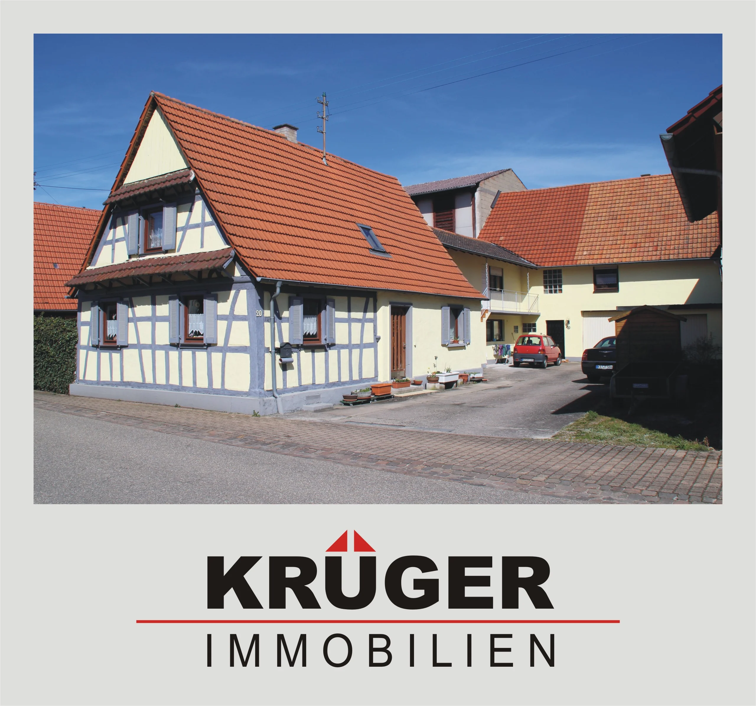 Scheibenhardt / Großzügiges Anwesen bestehend aus zwei Wohnhäusern, 2 Garagen, Hof- und Gartenfläche, Pferdestall, weitere Nutzflächen, etc.