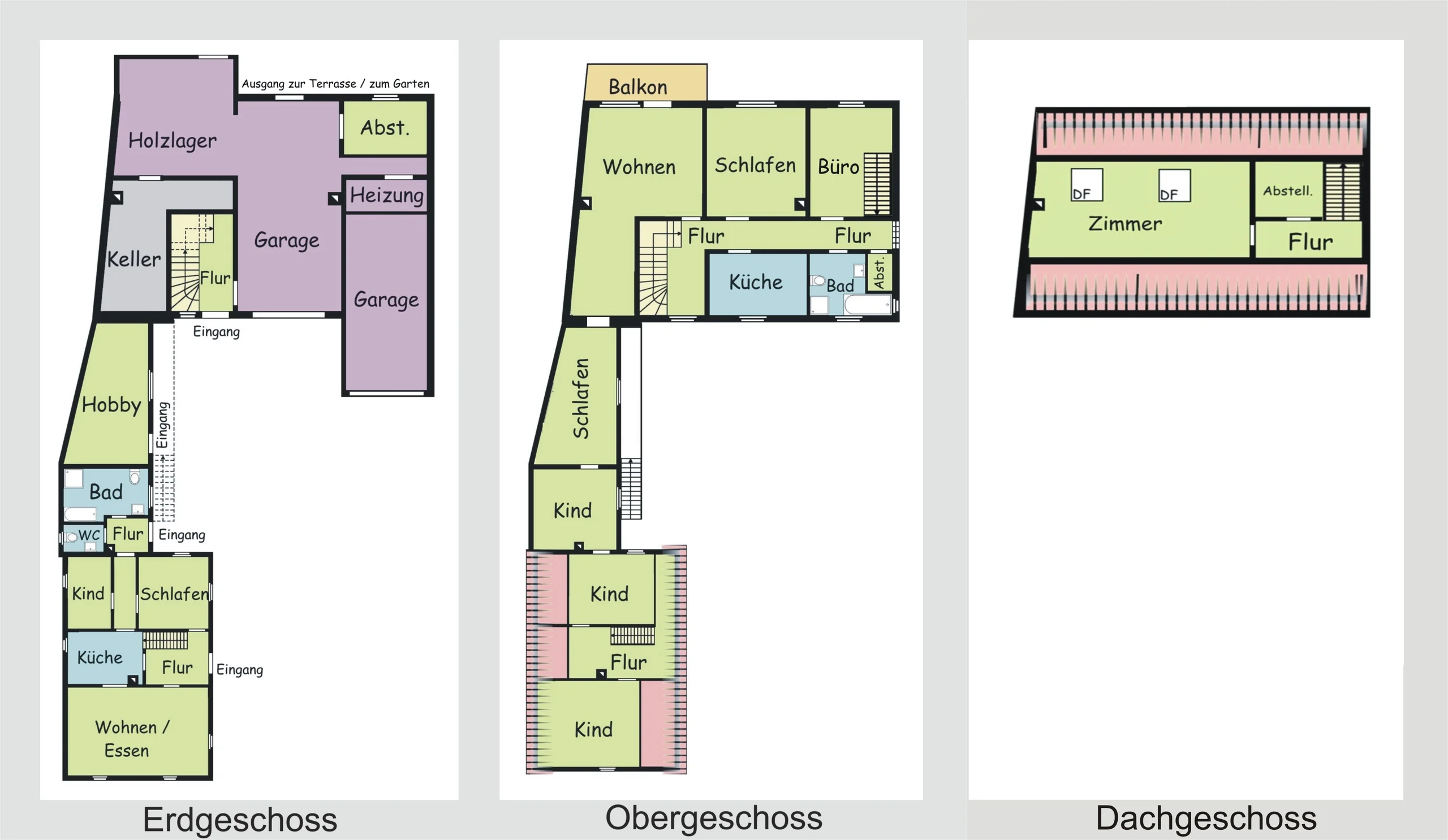 Scheibenhardt / Großzügiges Anwesen bestehend aus zwei Wohnhäusern, 2 Garagen, Hof- und Gartenfläche, Pferdestall, weitere Nutzflächen, etc.