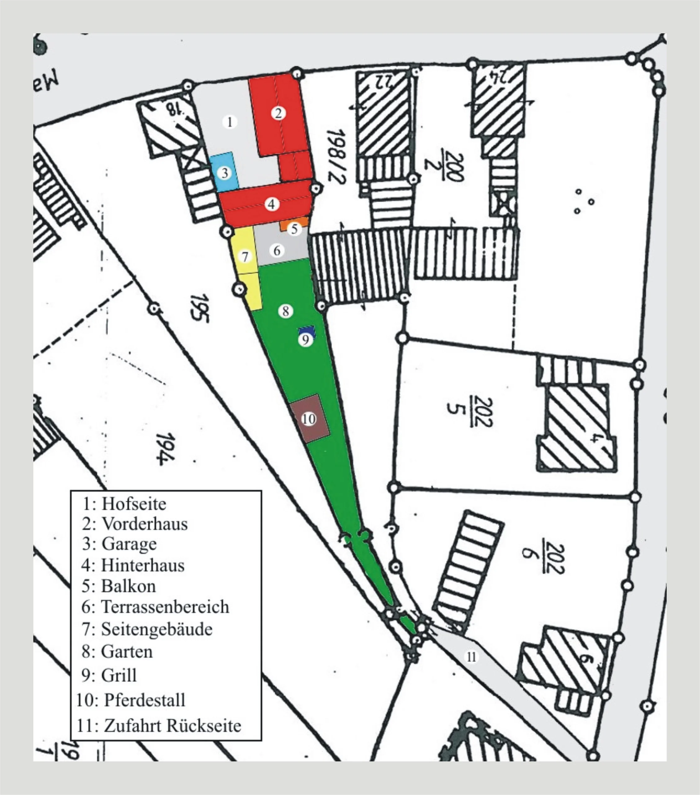 Scheibenhardt / Großzügiges Anwesen bestehend aus zwei Wohnhäusern, 2 Garagen, Hof- und Gartenfläche, Pferdestall, weitere Nutzflächen, etc.