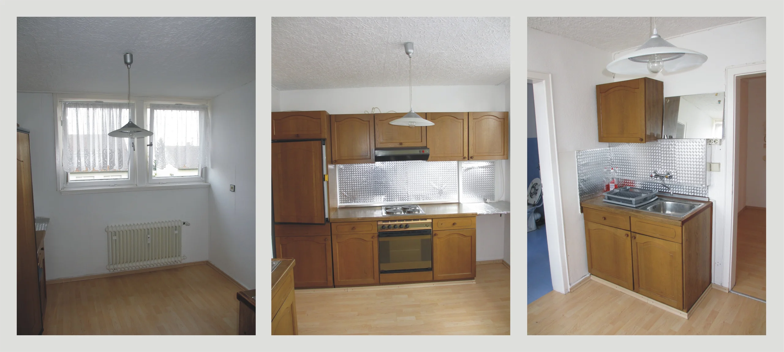 Karlsruhe-Grünwinkel / preiswerte & renovierungsbedürftige 1-Zimmer-DG-Wohnung mit KFZ-Stellplatz und EBK / sofort bezugsfrei