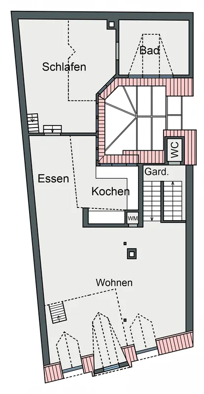 Grundriss Etage 1