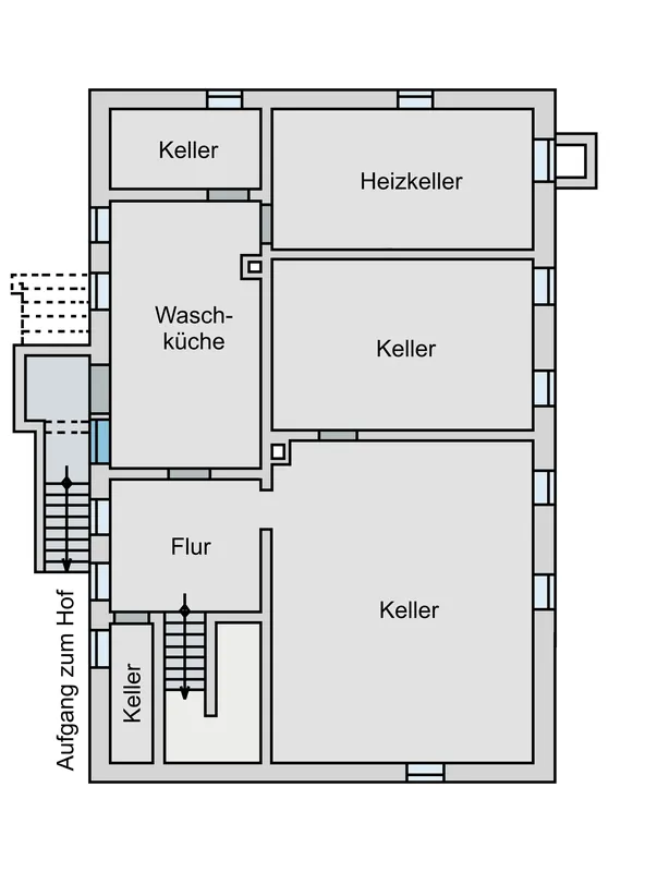Grundriss Kellergeschoss
